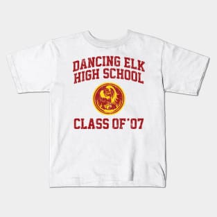 Dancing Elk Class of 07 (Variant) Kids T-Shirt